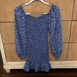 Hello Molly Navy and White Striped Top